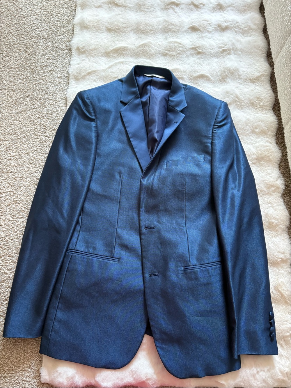 Men's Navy Blue Classic Blazer